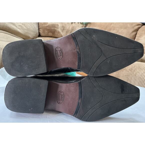 Steve Madden Men’s Brown Leather Back Zip Milyon Size 12 - Picture 5 of 9